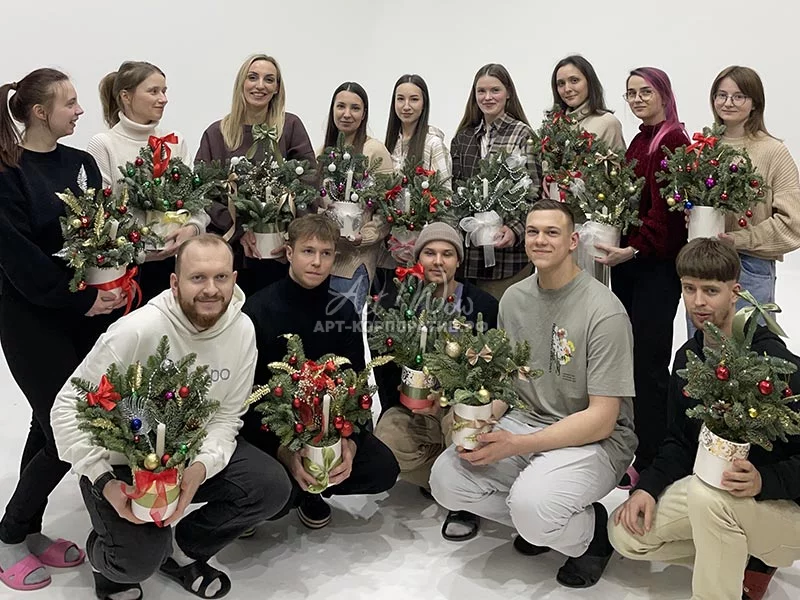 Первый новогодний мастер-класс-корпоратив